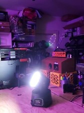 Usado, Luz de cabeça móvel Telbum 80W LED 17 canais DMX DJ palco festa EXCELENTE comprar usado  Enviando para Brazil