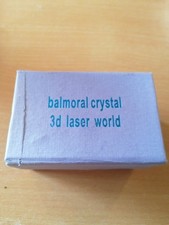 Balmoral crystal glass for sale  BRADFORD