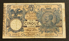 Lire 1914 regno usato  Cologno al Serio