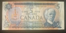 Banconota dollari canada usato  Viale