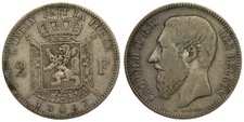 Belgium francs 1867 d'occasion  Expédié en Belgium