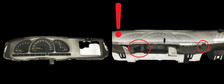 Zestaw wskaźników prędkościomierza Opel Vectra B 09138238MP 110008940002 VDO na sprzedaż  PL