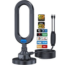 ANTENA DE TV WUMINGLU PARA SMART TV INTERNA TRANSPARENTE 4K ANTENA DIGITAL - PRETA comprar usado  Enviando para Brazil
