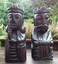 Large carved wooden for sale  EXETER