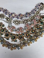 Vintage bracelets necklaces for sale  CONGLETON