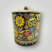Vintage floral tin for sale  Dothan