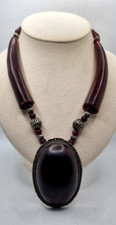 Collana corno vintage usato  Palermo