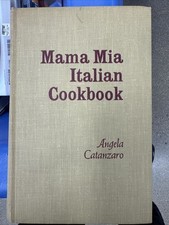 Mama Mia Italian Cookbook by Angela Catanzaro 1955 comprar usado  Enviando para Brazil