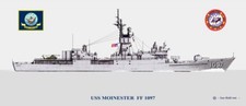Uss moinester 1097 for sale  Baltimore