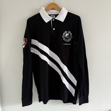 Camisa polo Automobil Lamborghini LXIII manga longa preta/branca corrida Itália nova sem etiquetas G, usado comprar usado  Enviando para Brazil