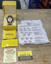 Relógio de pulso masculino Invicta modelo 7334 50m resistente à água assinatura 2 trinite comprar usado  Enviando para Brazil
