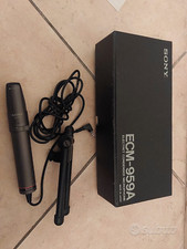 Microfono sony ecm usato  Milano