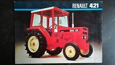 Brochure tracteur renault d'occasion  Carvin