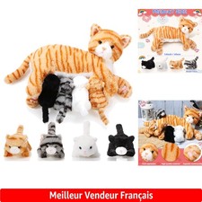 Peluche maman chat d'occasion  Matha