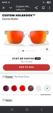 Oakley holbrook polarized for sale  EVESHAM