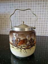 Vtg biscuit barrel for sale  LONDON