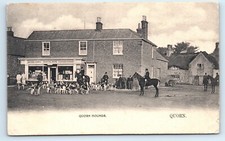 Postcard fox hunting for sale  PENMAENMAWR