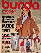 Burda moden 80er gebraucht kaufen  Warburg