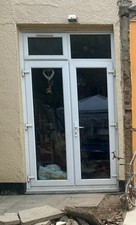 White upvc french for sale  LONDON