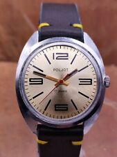 Relógio de pulso Poljot 1 MChZ 2609 mecânico masculino soviético década de 1970 mecânico comprar usado Relógio de pulso Poljot 1 MChZ 2609 mecânico masculino soviético década de 1970 mecânico comprar usado  Enviando para Brazil