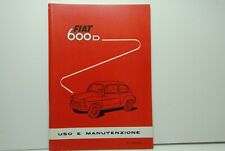 Libretto manuale 600 usato  Frosinone