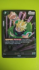 Broly BR Battle Dragon Ball Super jogo de cartas FB02 096 Blazing Aura folha holográfica rara comprar usado  Enviando para Brazil