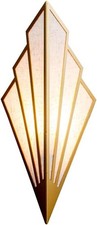 Kinkiet Art-Déco E14 do salonu i przedpokoju, 12W, 220V, używany na sprzedaż  PL