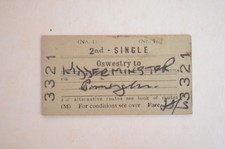 Railway ticket brb for sale  BANBURY