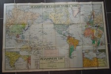 Planisphere guerre mondiale d'occasion  Château-d'Olonne