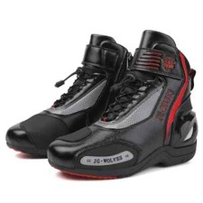 Sapatos de motocross impermeáveis sola esporte equitação treinamento motocicleta botas pretas comprar usado  Enviando para Brazil