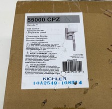 Arandela de parede interna Kichler Marette 1 luz champanhe bronze vidro opala, usado comprar usado Arandela de parede interna Kichler Marette 1 luz champanhe bronze vidro opala, usado comprar usado  Enviando para Brazil