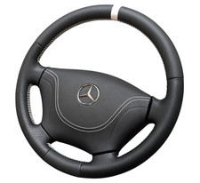 Volante NUOVO IN PELLE per Mercedes Sprinter W901-905 VW LT Vito Viano W638 comprar usado  Enviando para Brazil