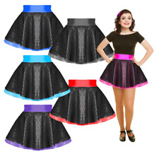 Girls black sequin for sale  NOTTINGHAM