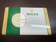 Rolex certificato in usato  Roma