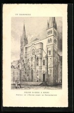 Old postcard reims d'occasion  Expédié en Belgium