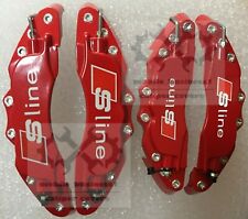 Tampa de pinça de freio linha S vermelha metal para Audi A1 A2 A3 A4 Q1 Q2 Q3 F11"R9" comprar usado  Enviando para Brazil