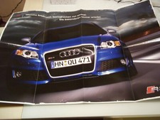 Audi prospekt faltposter gebraucht kaufen  Netzschkau