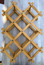 Collapsible wooden wine for sale  Sterling