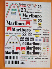 Decal Alfa Romeo 179 F1, 1980, Depailler, Giacomelli, De Cesaris 1:43 comprar usado  Enviando para Brazil