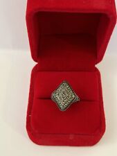 Anello argento pave usato  Napoli