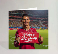 Personalised ronaldo holding for sale  ROTHERHAM