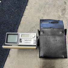 Mini rádio AM/FM SANYO TPM2170 portátil VHF/UHF TV não liga peças/reparo comprar usado  Enviando para Brazil