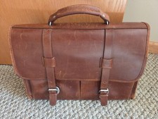 Vintage brown leather for sale  Waukesha
