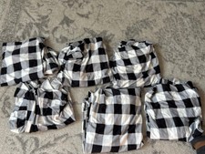 Black white check for sale  Franklin