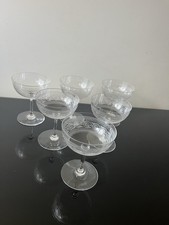Lot de 6 Coupe A Champagne En Cristal Baccarat Modèle  athenienne comprar usado  Enviando para Brazil