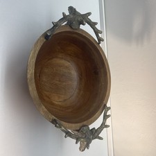 Hardwood bowl stag for sale  Durham