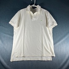 Camisa polo masculina de malha Ralph Lauren tamanho G bege algodão ajuste original tênis de golfe comprar usado  Enviando para Brazil
