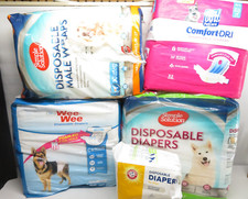 FRALDAS DESCARTÁVEIS PARA CÃES TAMANHOS VARIADOS * comprar usado  Enviando para Brazil