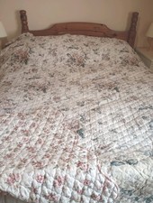 Vintage floral cotton for sale  TORQUAY