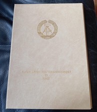 Ddr urkunde vaterländischer gebraucht kaufen  Hemer